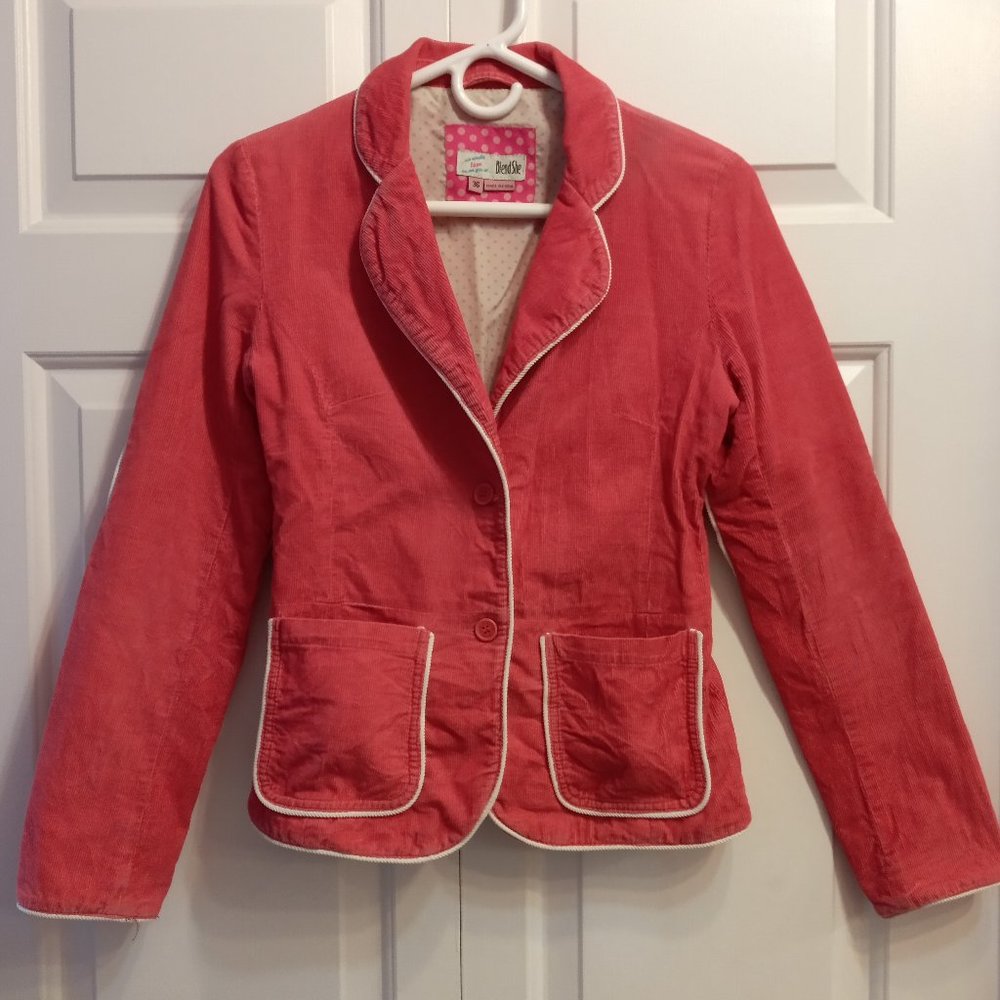 Women's Pink Suit Jacket
